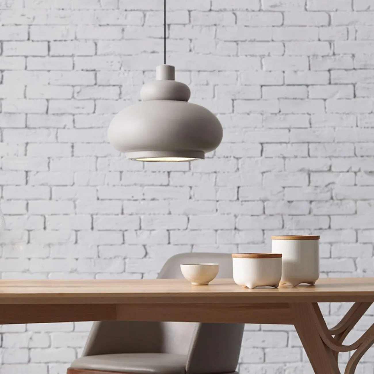 Подвесной светильник TOSS Светлый серый от ImperiumLoft