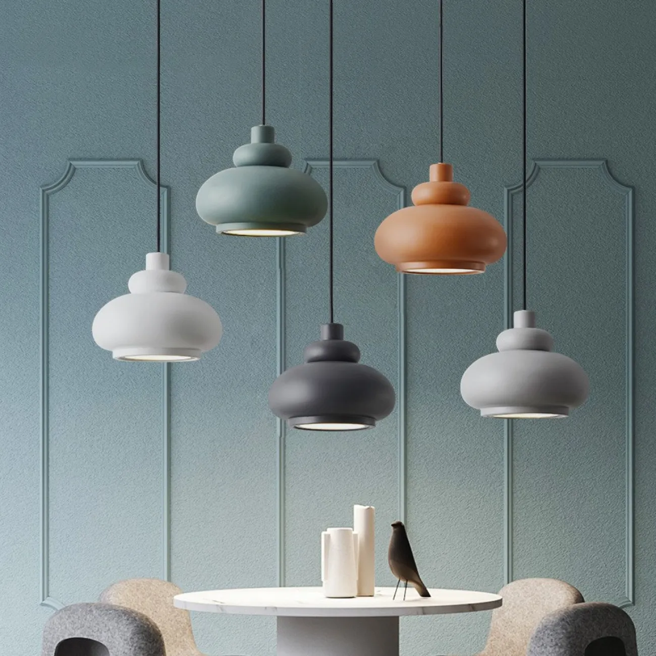 Подвесной светильник TOSS Светлый серый от ImperiumLoft