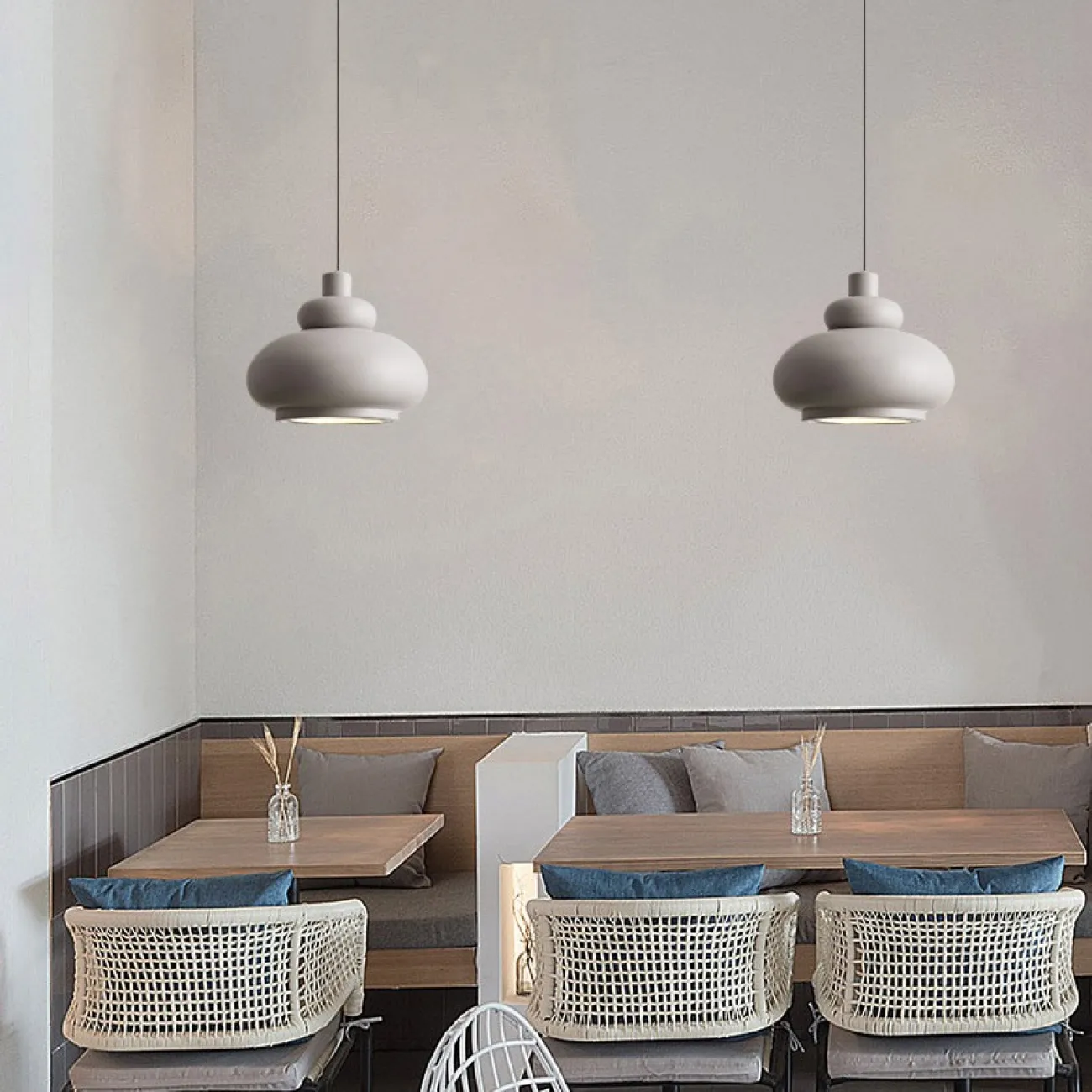 Подвесной светильник TOSS Светлый серый от ImperiumLoft