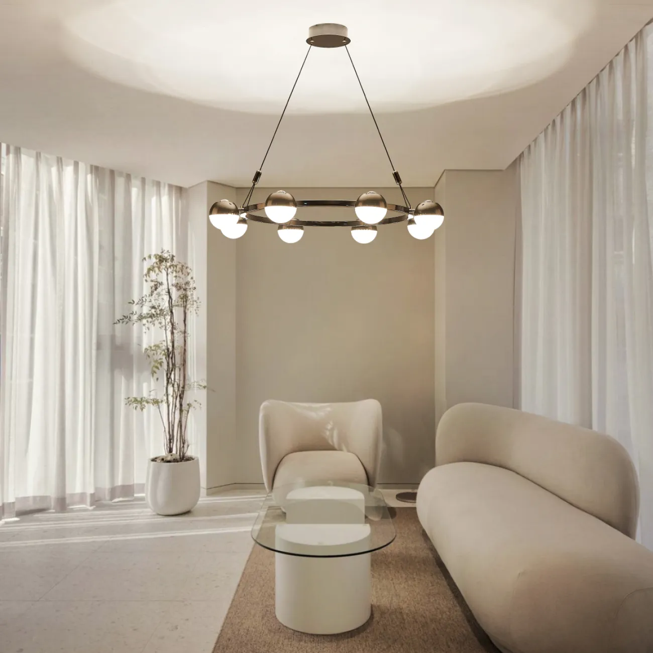 Подвесная люстра BARCELONA D100 от ImperiumLoft