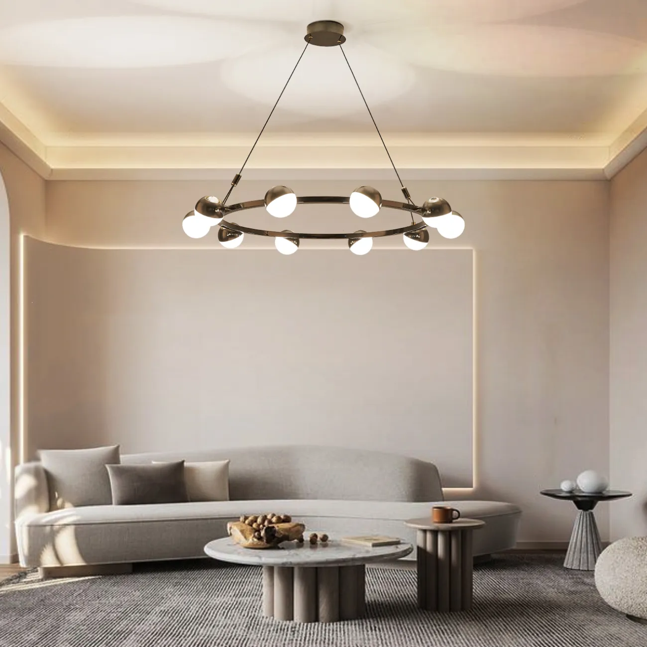 Подвесная люстра BARCELONA D100 от ImperiumLoft