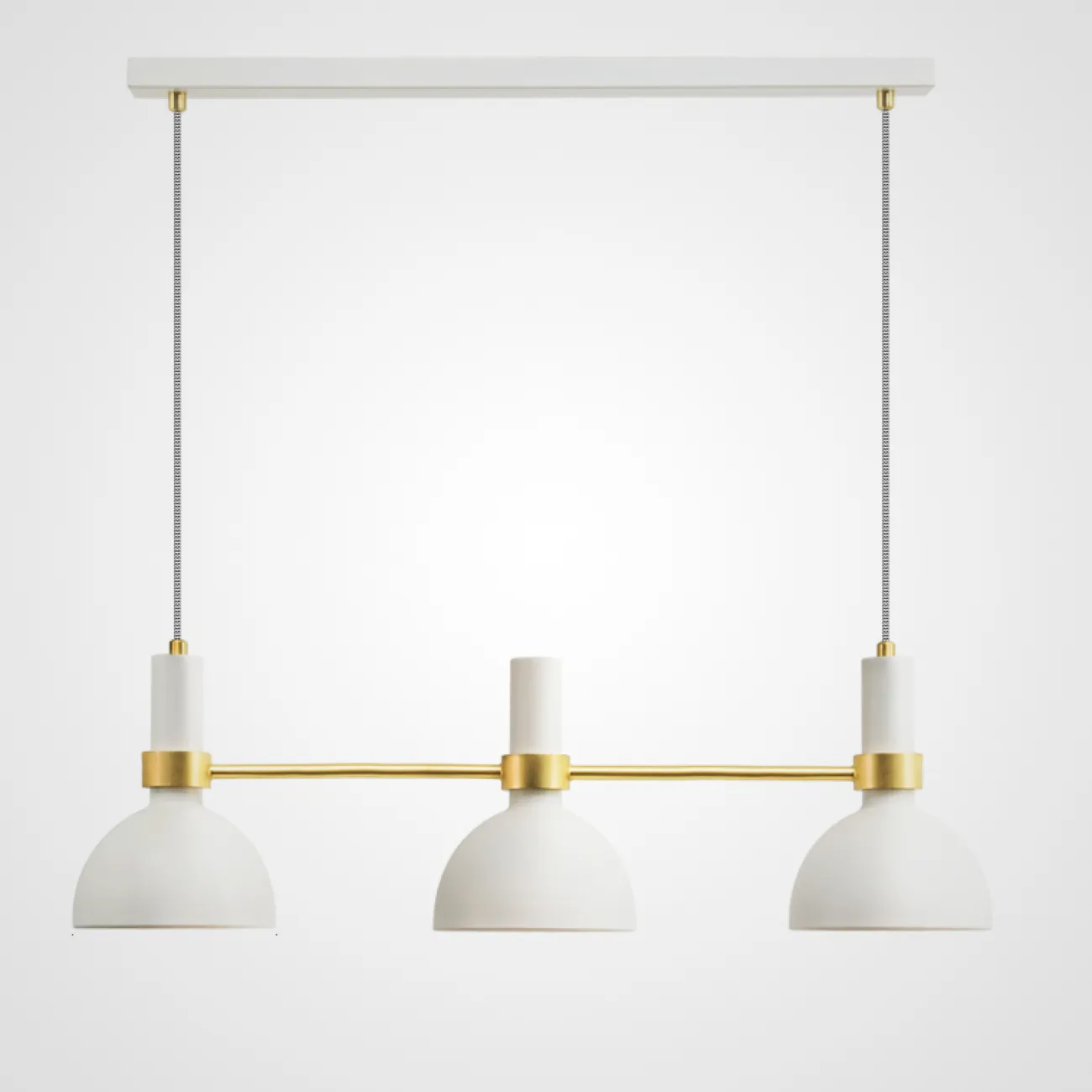 ПОДВЕСНОЙ СВЕТИЛЬНИК LARRY PENDANT 3L BLACK/BRUSHED BRASS от ImperiumLoft ПОДВЕСНОЙ СВЕТИЛЬНИК LARRY PENDANT 3L BLACK/BRUSHED BRASS от ImperiumLoft
