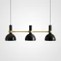 ПОДВЕСНОЙ СВЕТИЛЬНИК LARRY PENDANT 3L BLACK/BRUSHED BRASS от ImperiumLoft