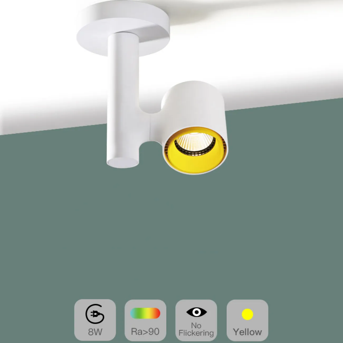 Точечный светильник RESTON PLANK L2 3000 К от ImperiumLoft