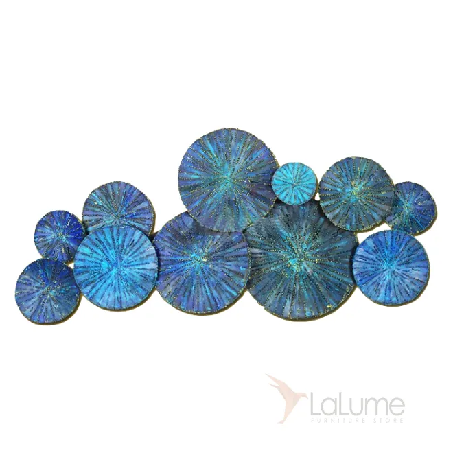 Настенный декор Blue Wheels от LaLume