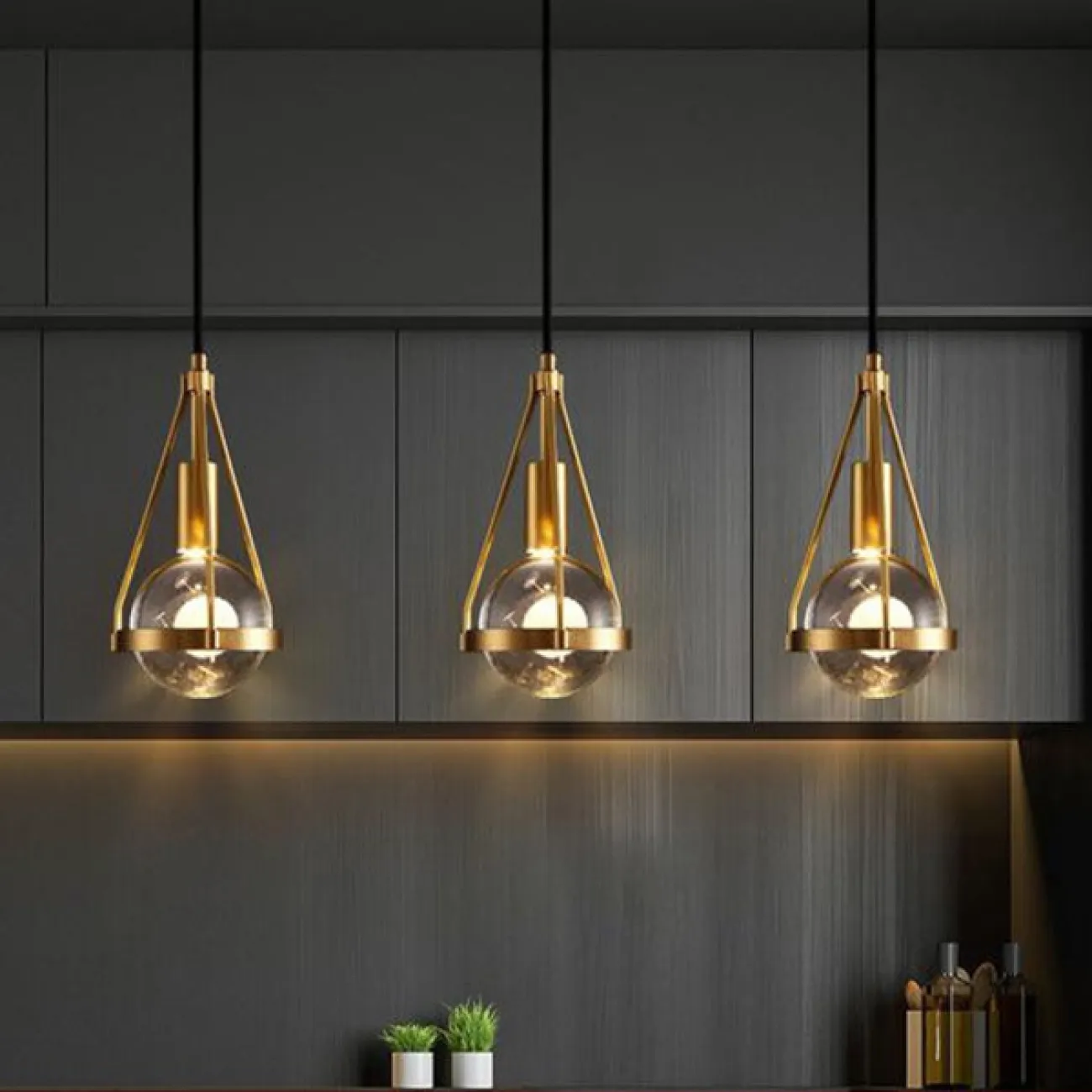 Подвесной светильник EAST MORE L5 Планка от ImperiumLoft