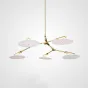 Люстра Адель Branching With Porcelain Disc BD 5 от ImperiumLoft
