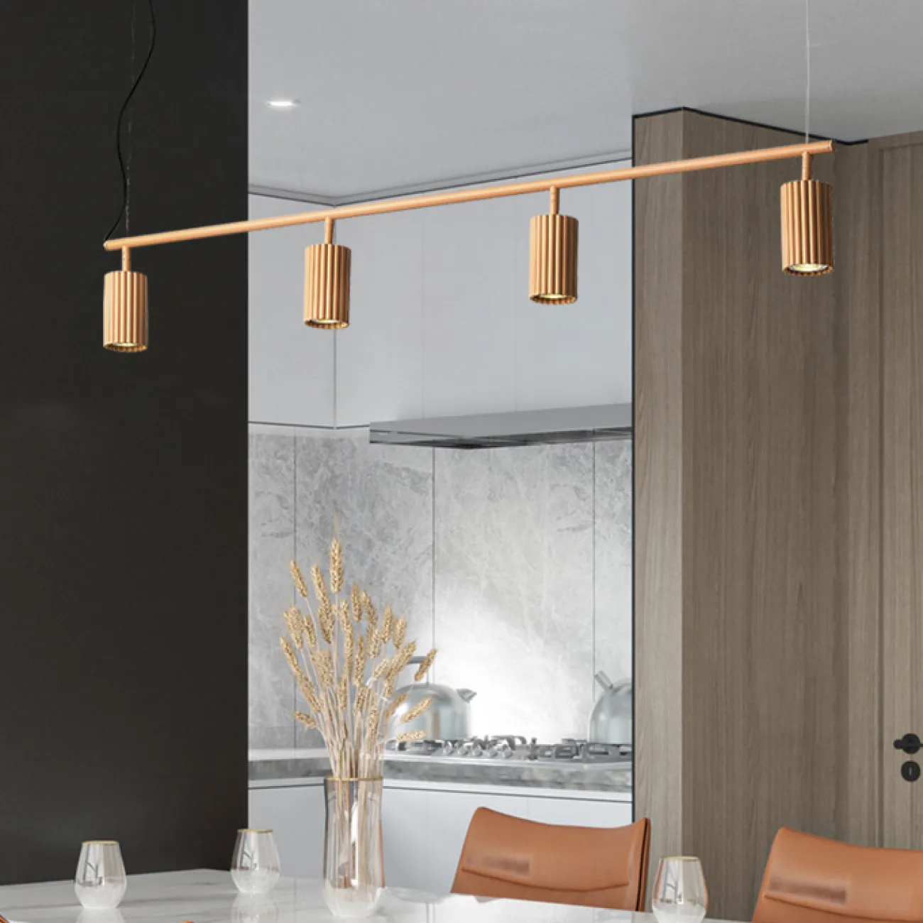Подвесной светильник MAISY LONG Black от ImperiumLoft