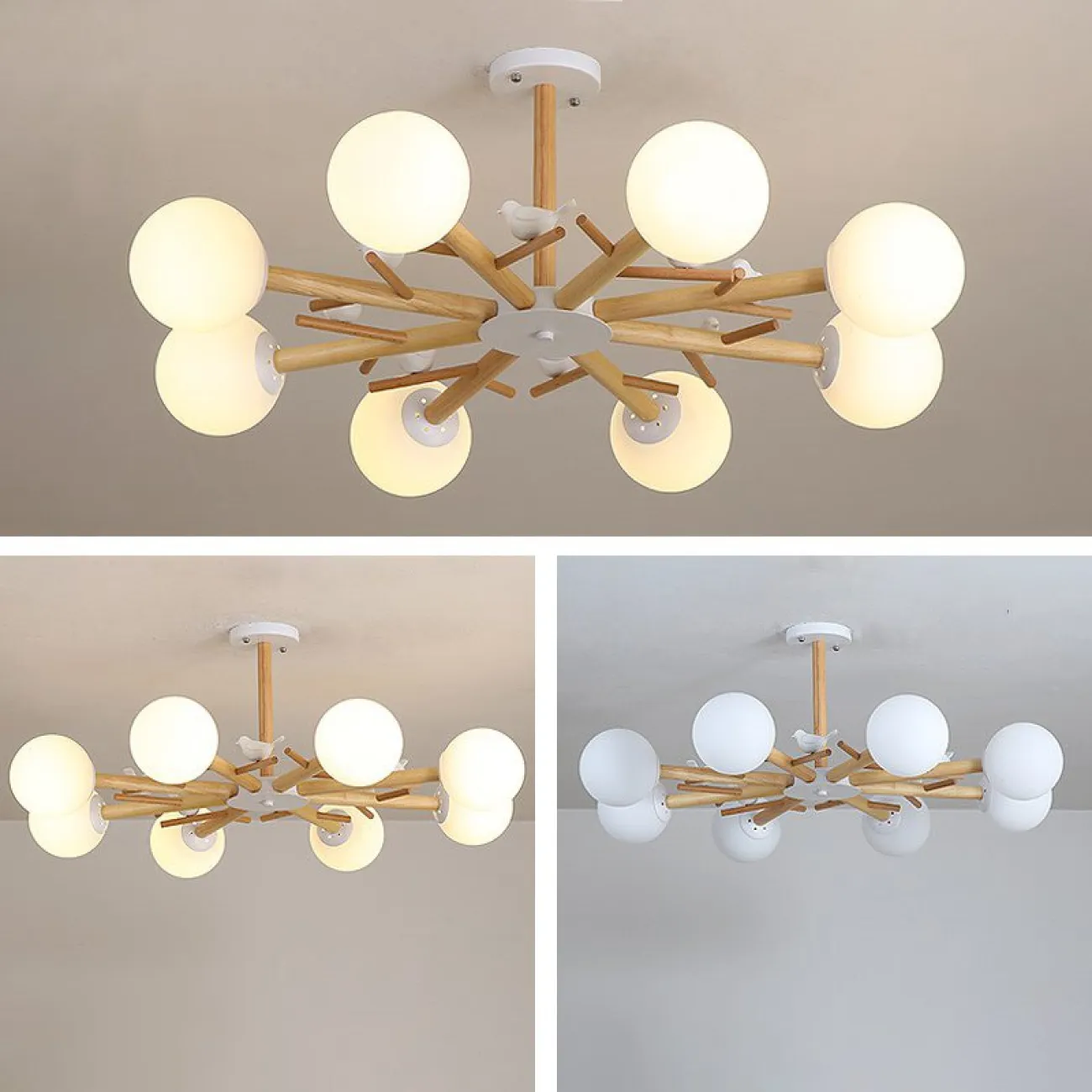 Подвесная люстра FINCH 8 от ImperiumLoft