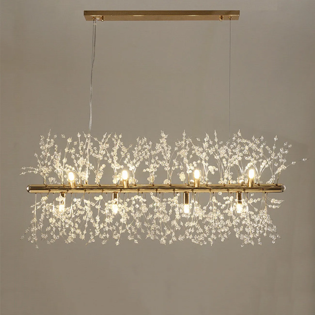 Потолочный светильник ROSALIA LONG L92 Brass от ImperiumLoft