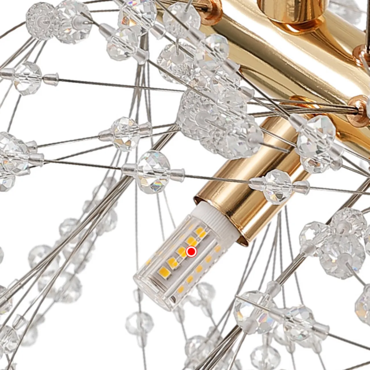 Потолочный светильник ROSALIA LONG L92 Brass от ImperiumLoft