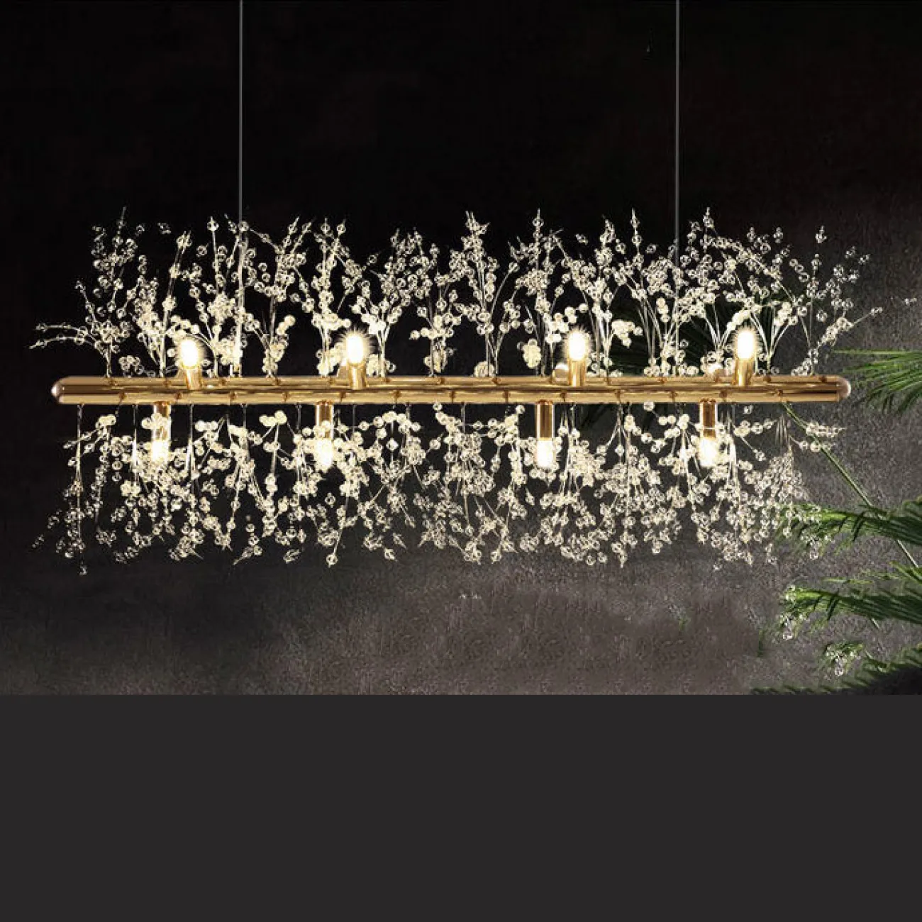 Потолочный светильник ROSALIA LONG L92 Brass от ImperiumLoft