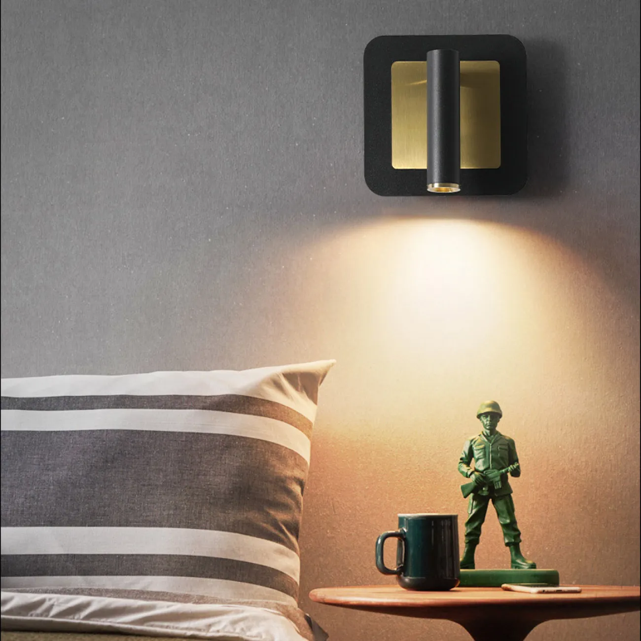 Настенный светильник RAPID WALL B Black от ImperiumLoft