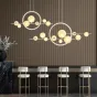 Подвесная люстра IONA L HALO 10 White от ImperiumLoft