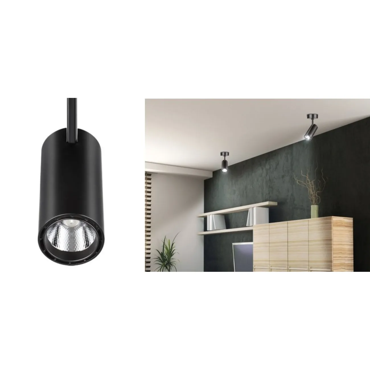 Спот Torra round black