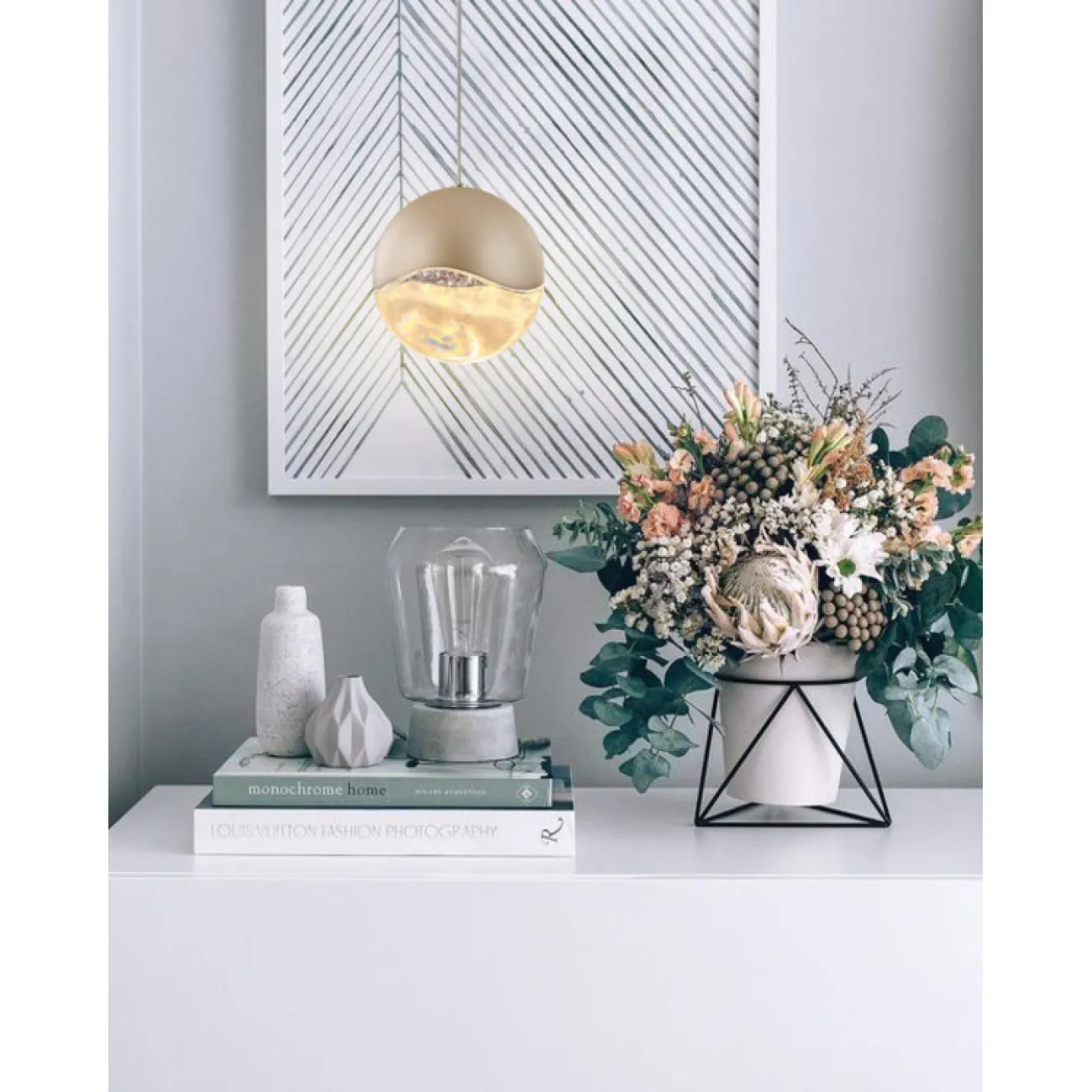 Подвесной светильник ImperiumLoft Globo 1U gold SD3301-1U gold от ImperiumLoft