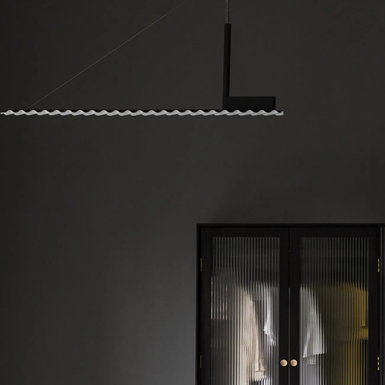 Подвесной светильник TOBBY LONG Black от ImperiumLoft