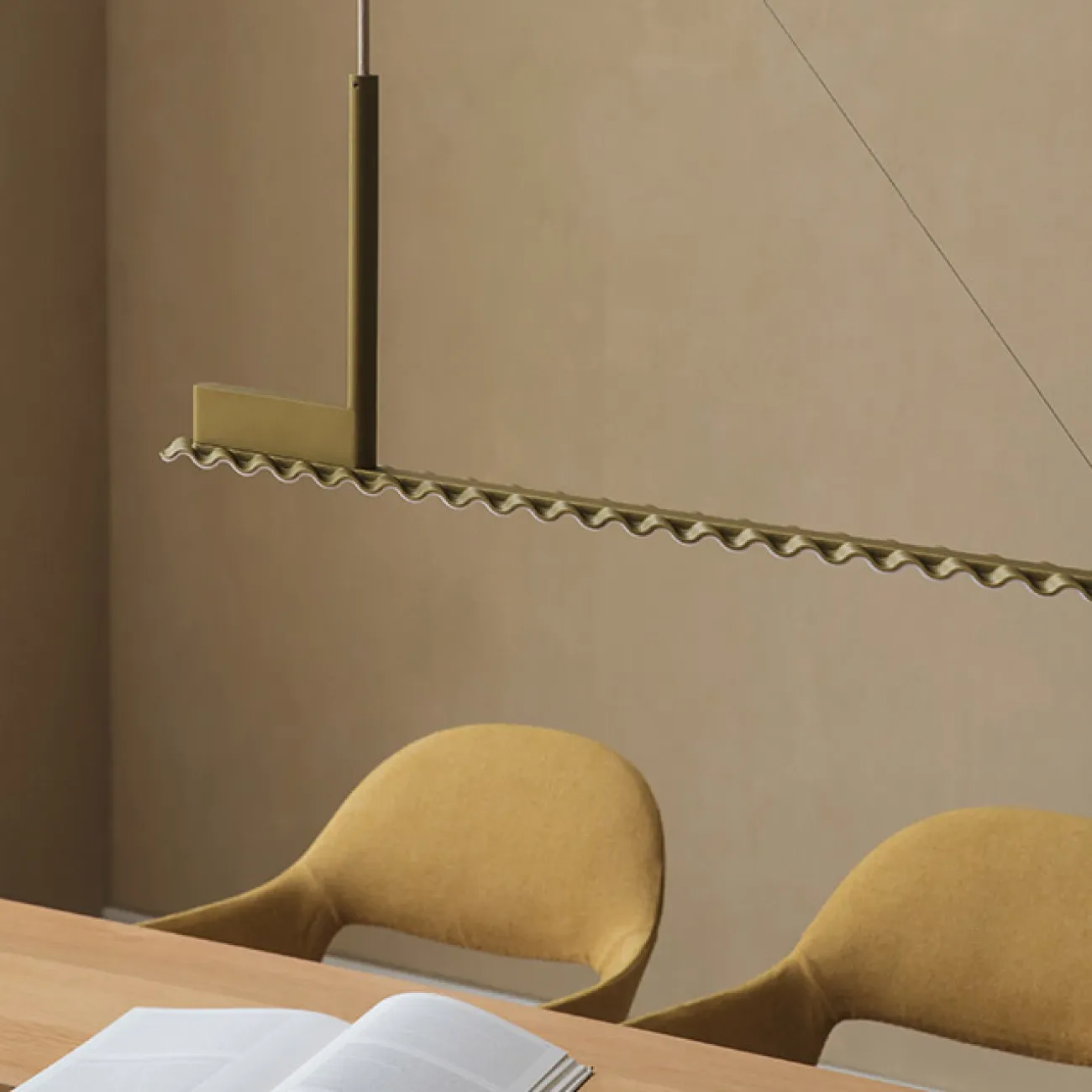 Подвесной светильник TOBBY LONG Brass от ImperiumLoft