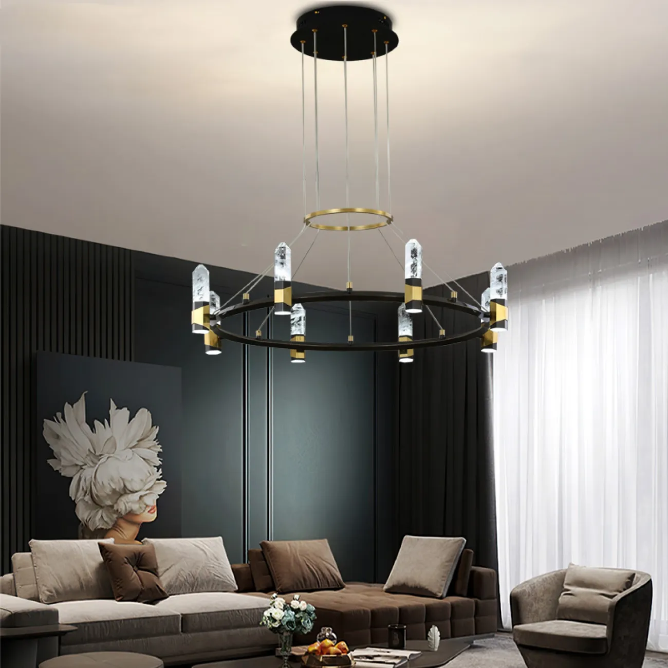 Подвесная люстра DONICA D80 от ImperiumLoft