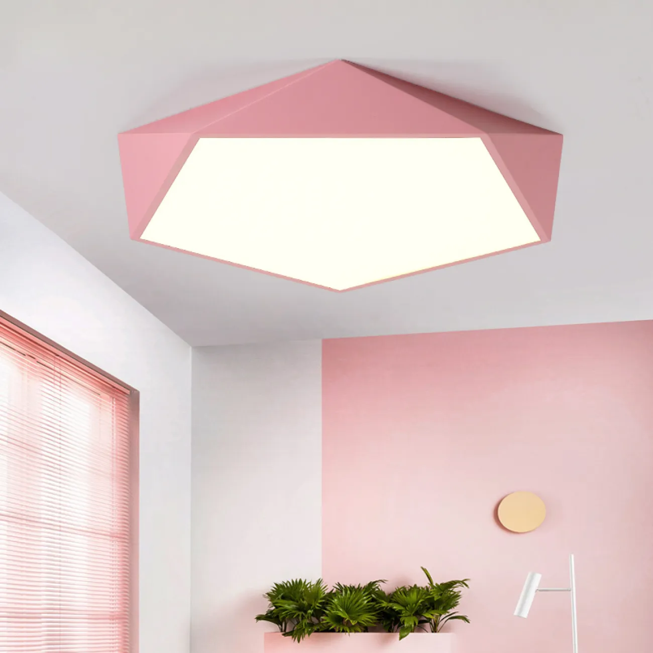 Потолочный светильник GEOMETRIC B D42 Green от ImperiumLoft