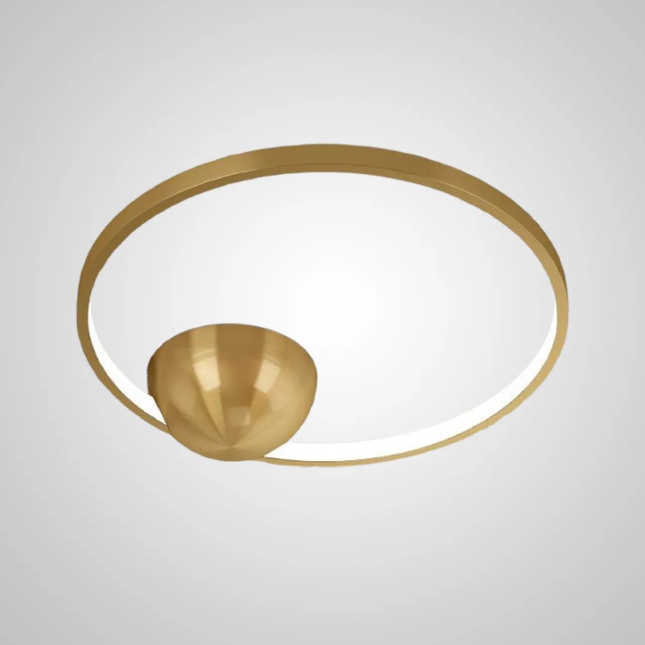 Потолочный светильник DORCAS L42.5 Brass Black от ImperiumLoft