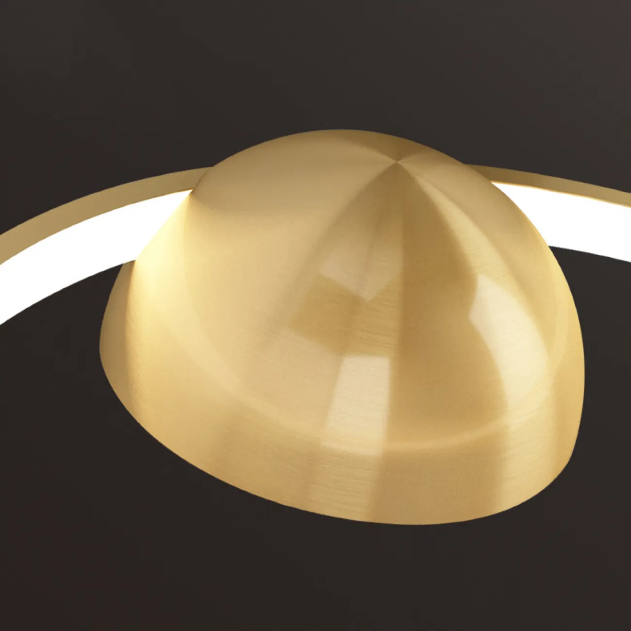 Потолочный светильник DORCAS L42.5 Brass Black от ImperiumLoft