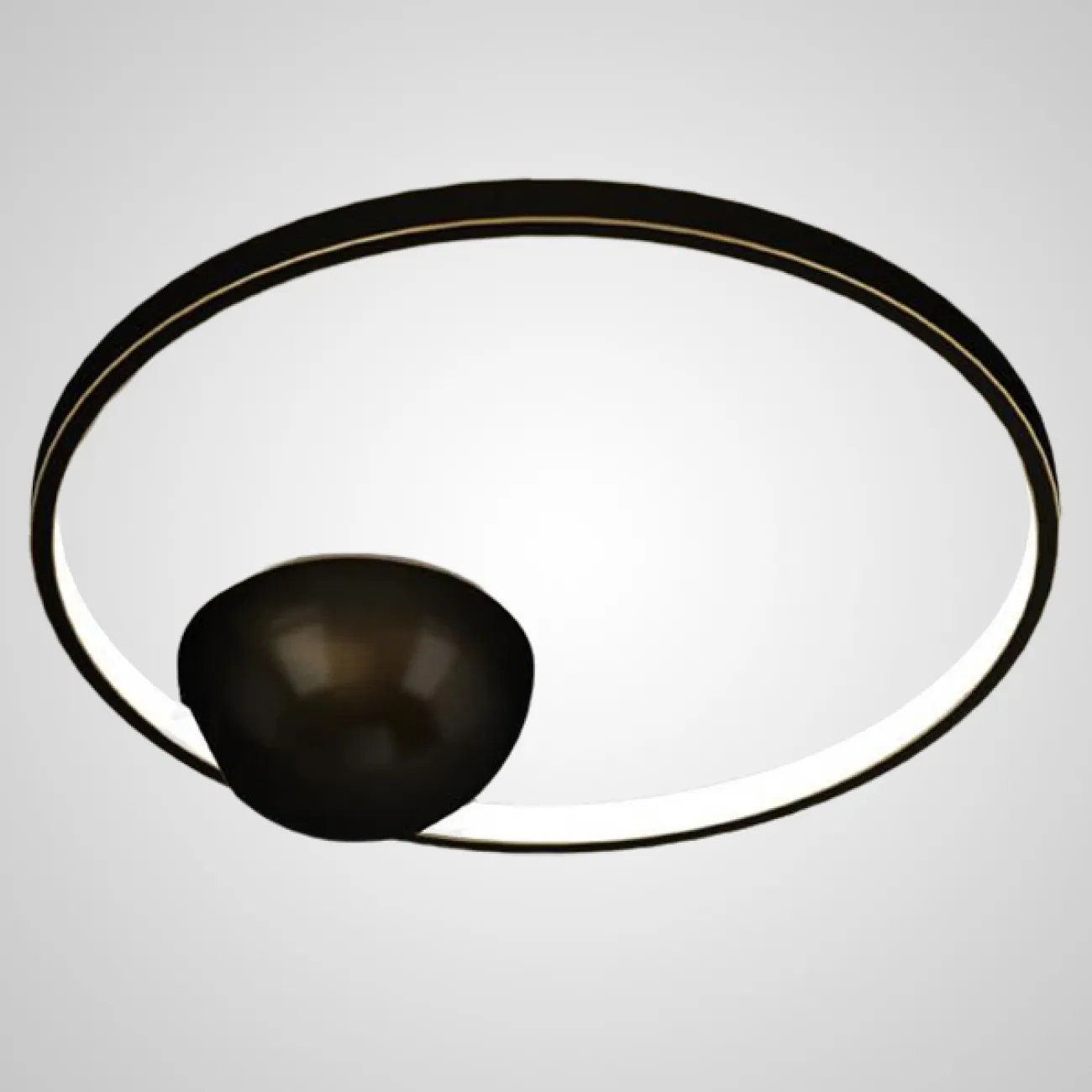 Потолочный светильник DORCAS L42.5 Brass Black от ImperiumLoft