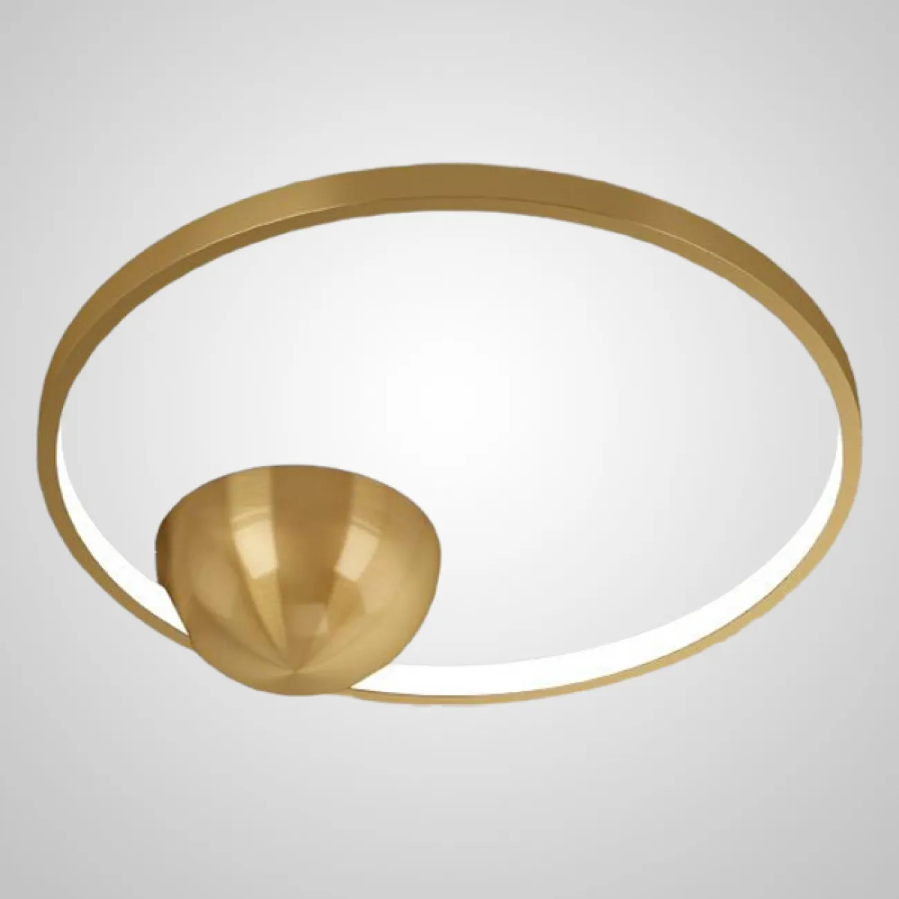Потолочный светильник DORCAS L42.5 Brass Black от ImperiumLoft