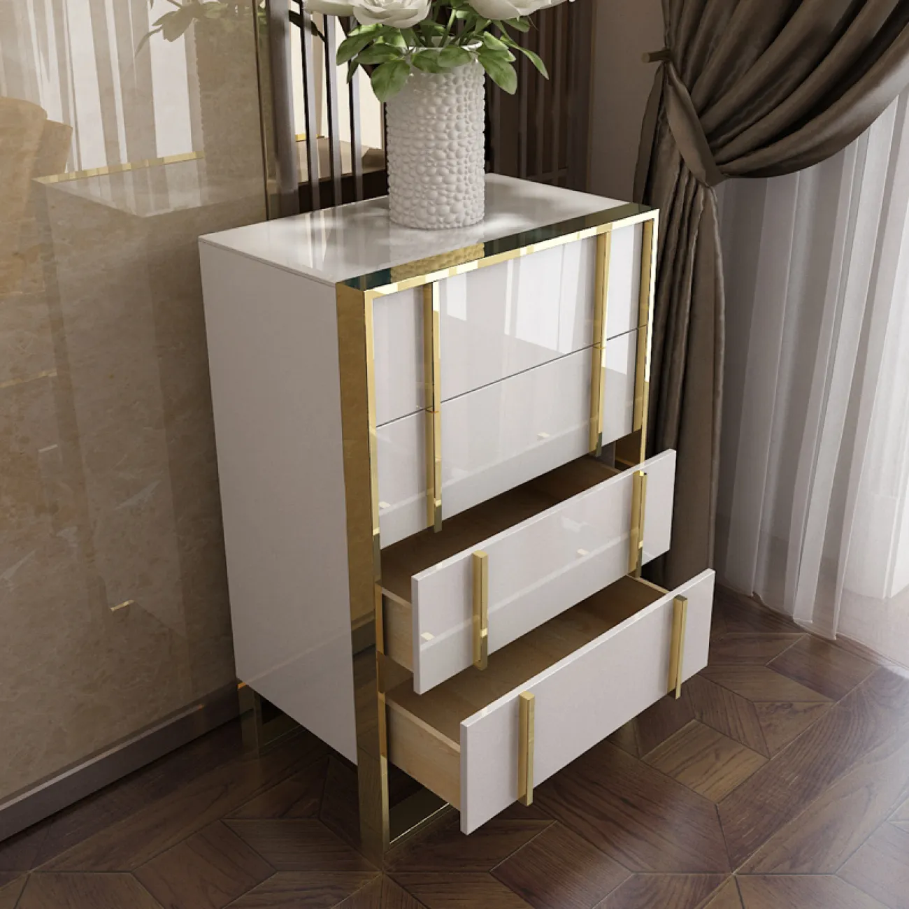 Дизайнерский комод LaLume-LK00104