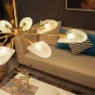 Потолочная люстра LORAINE L6 Brass Black от ImperiumLoft