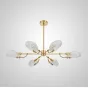Потолочная люстра LORAINE L6 Brass Black от ImperiumLoft