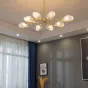 Потолочная люстра LORAINE L6 Brass Black от ImperiumLoft