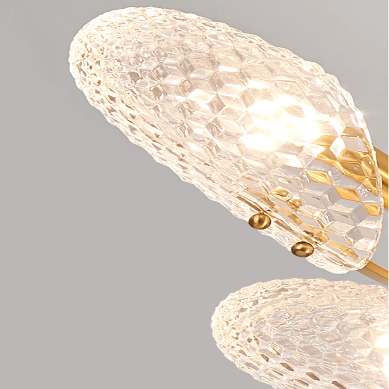 Потолочная люстра LORAINE L6 Brass Black от ImperiumLoft