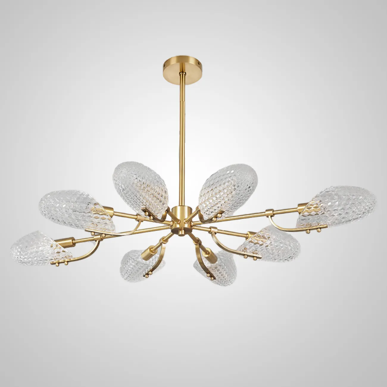 Потолочная люстра LORAINE L6 Brass Black от ImperiumLoft Потолочная люстра LORAINE L6 Brass Black от ImperiumLoft