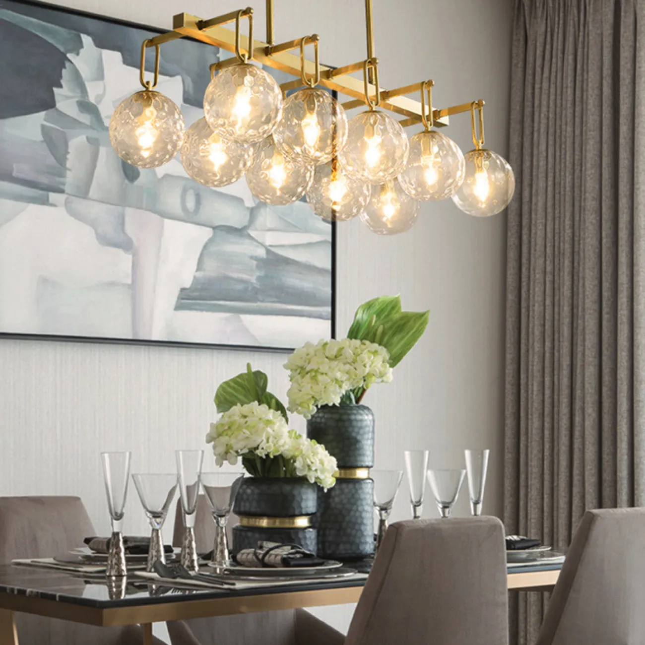 Потолочный светильник UNDIS LONG от ImperiumLoft