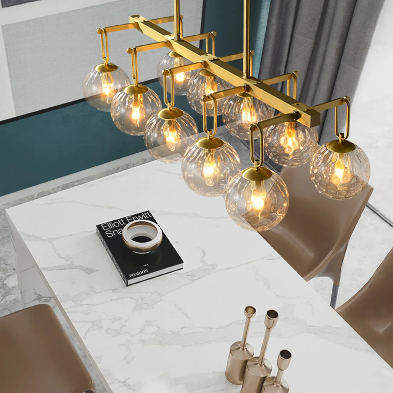 Потолочный светильник UNDIS LONG от ImperiumLoft