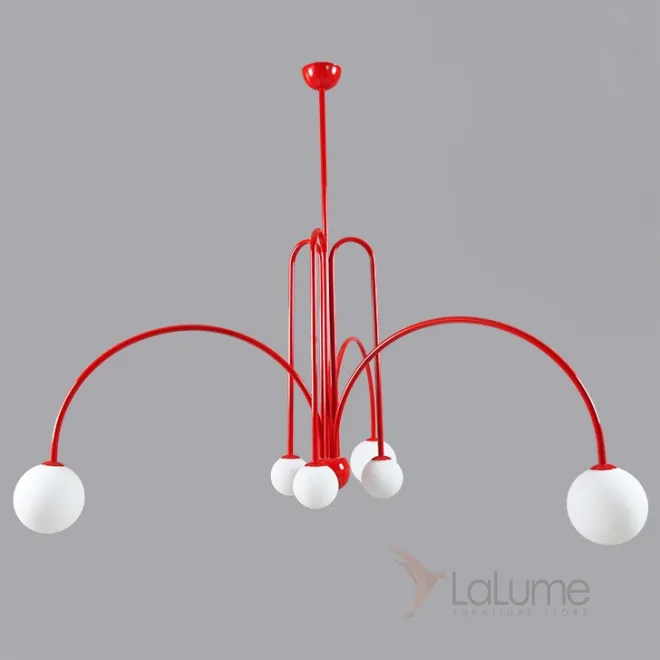 Люстра Fontana Amorosa Gran Finale Red designed by Michael Anastassiades