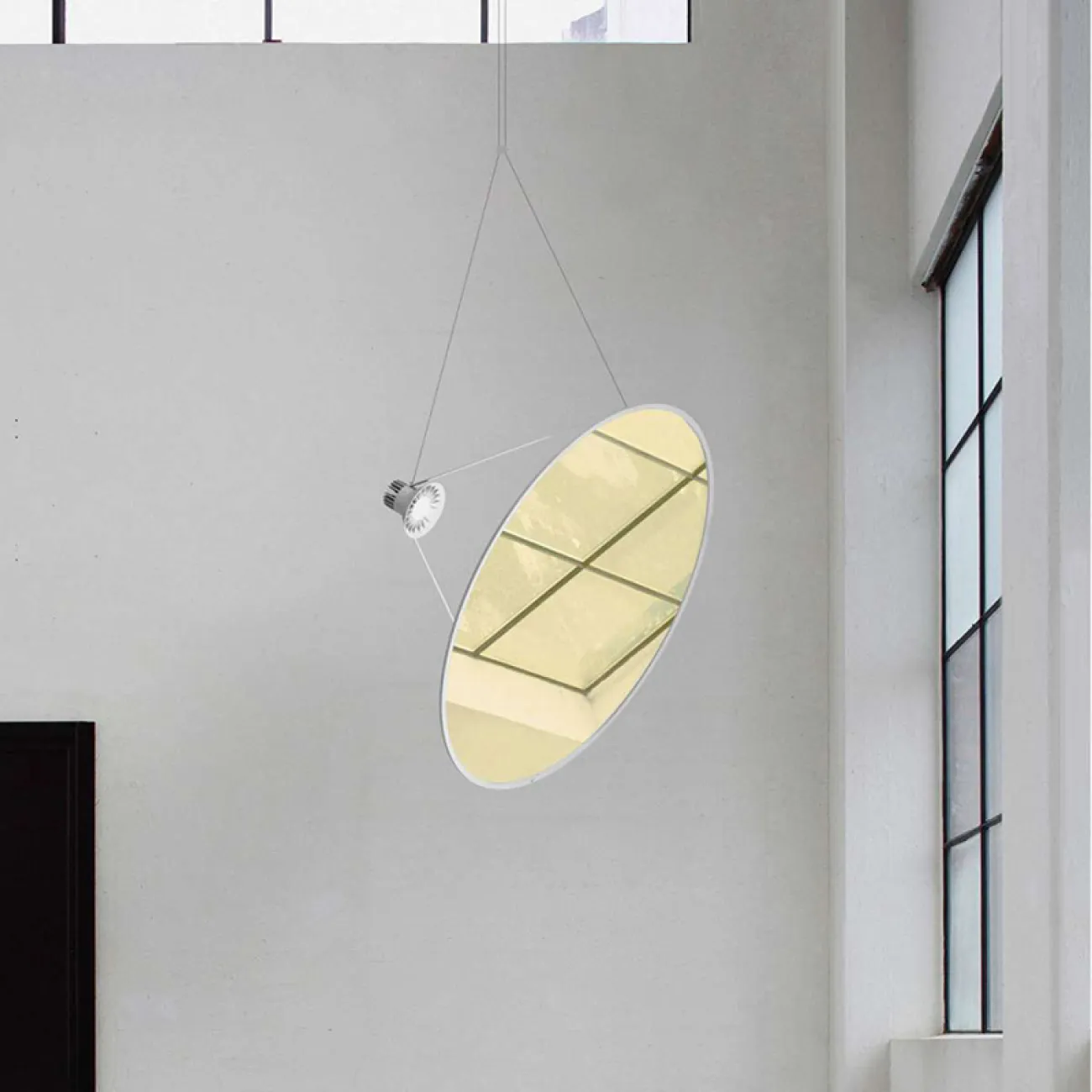 Подвесной светильник Zoi D100 Silver от ImperiumLoft