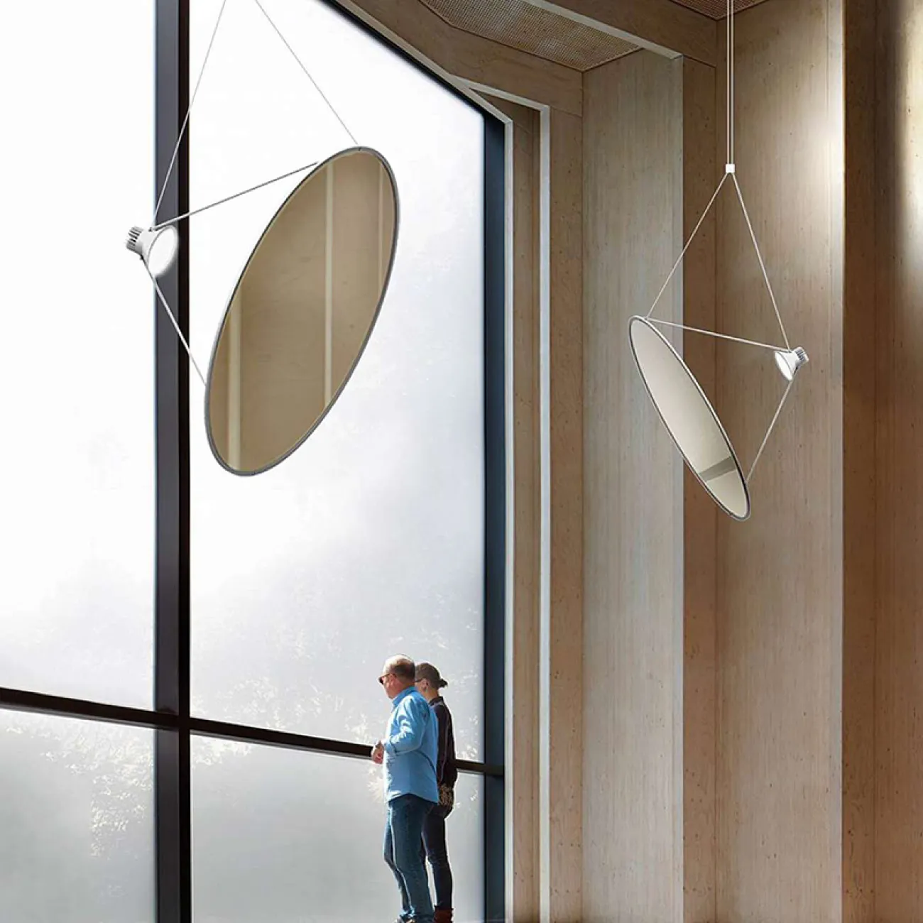 Подвесной светильник Zoi D100 Silver от ImperiumLoft