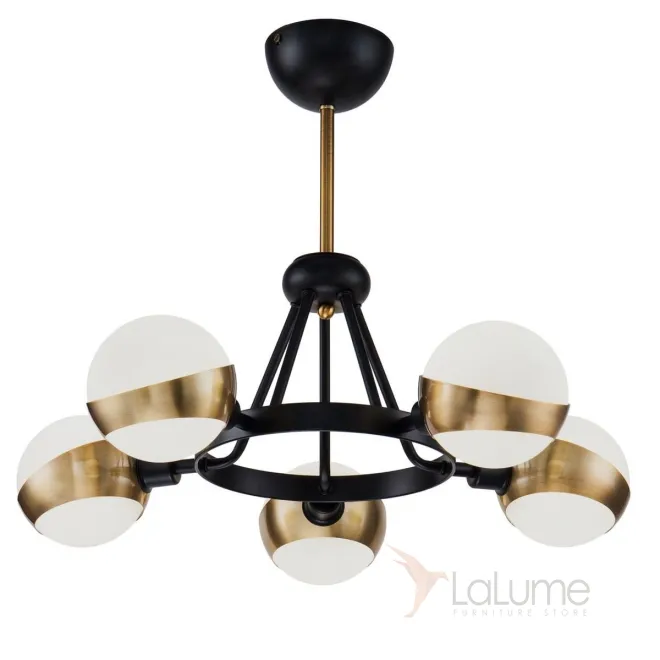 Люстра Hold Ball Brass Chandelier 5