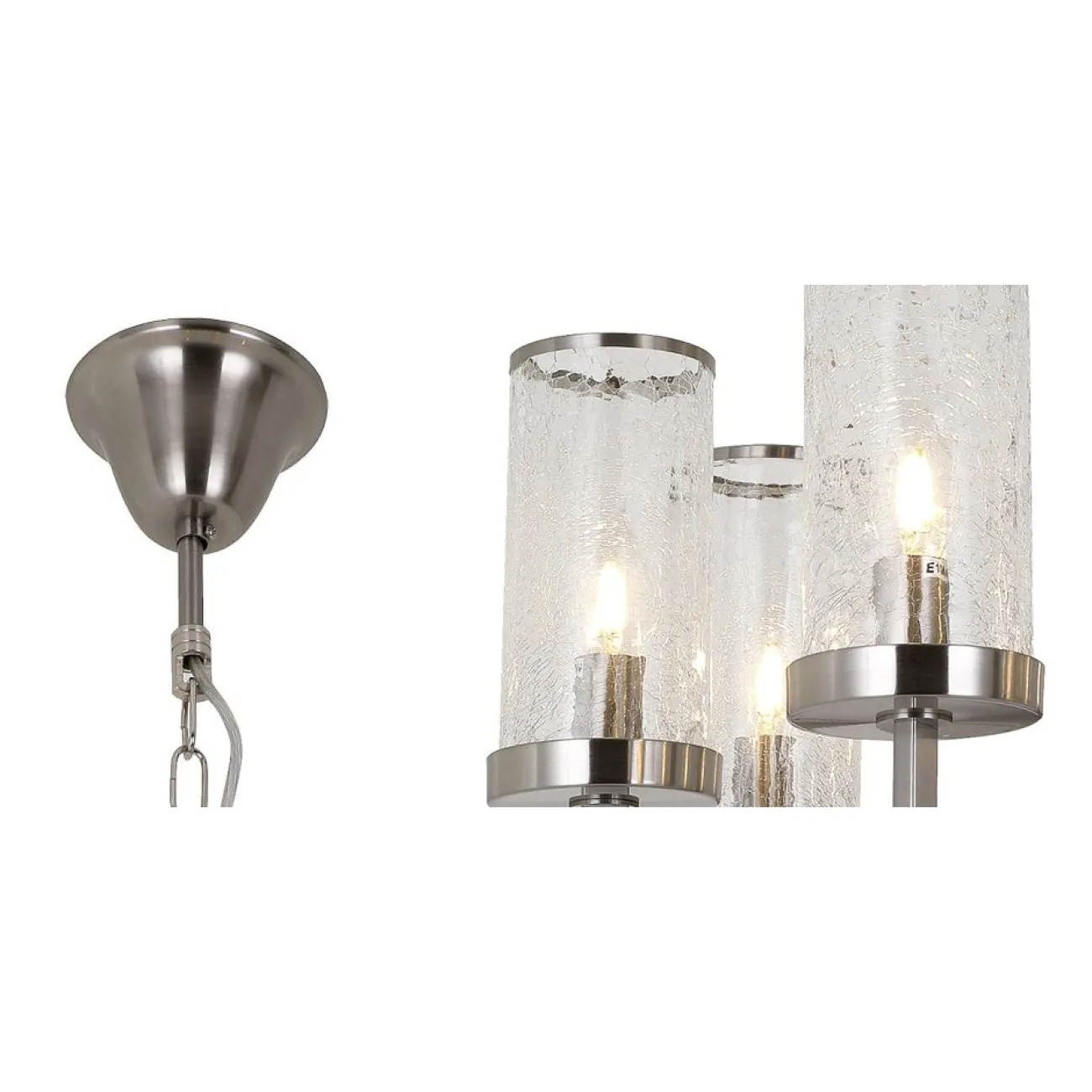 Люстра LIAISON ONE-TIER Chandelier 7 Silver Люстра LIAISON ONE-TIER Chandelier 7 Silver