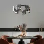 Подвесная люстра JANICE D100 D60 Black Grey от ImperiumLoft