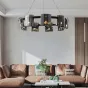 Подвесная люстра JANICE D100 D60 Black Grey от ImperiumLoft