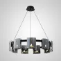 Подвесная люстра JANICE D100 D60 Black Grey от ImperiumLoft