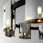 Подвесная люстра JANICE D100 D60 Black Grey от ImperiumLoft