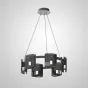 Подвесная люстра JANICE D100 D60 Black Grey от ImperiumLoft