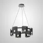 Подвесная люстра JANICE D80 Black Grey от ImperiumLoft
