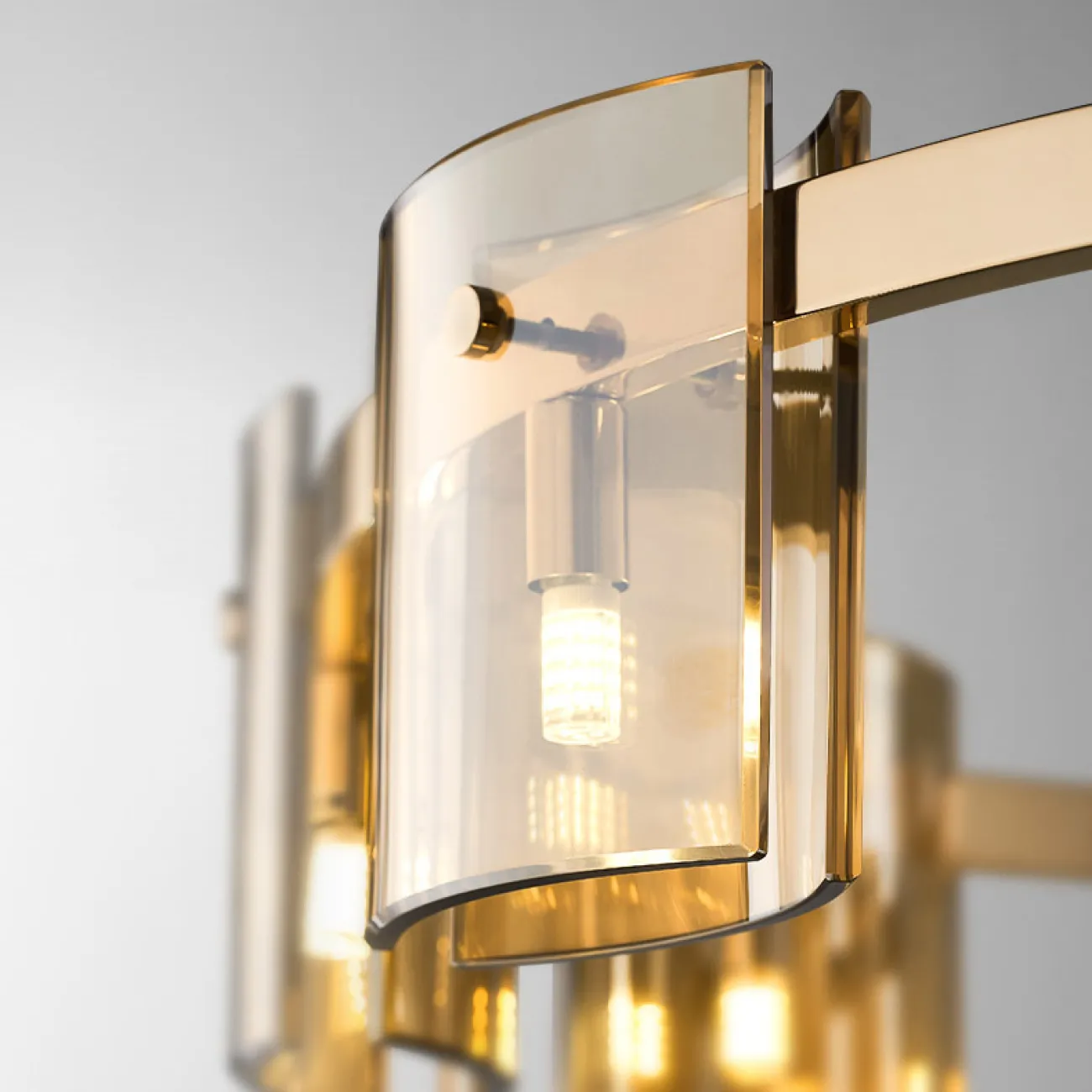 Подвесная люстра JANICE D80 Black Grey от ImperiumLoft