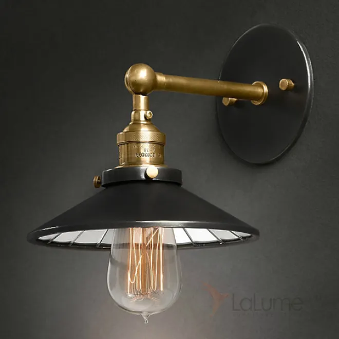 Бра RH Factory Metal Reflector Filament от LaLume Бра RH Factory Metal Reflector Filament от LaLume