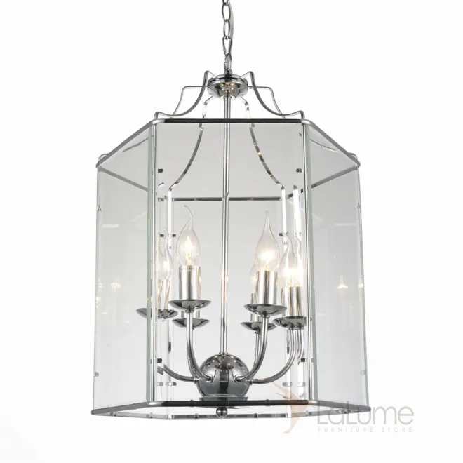 Подвесной светильник DUTCH Glass Pendant Chrome 40 от LaLume
